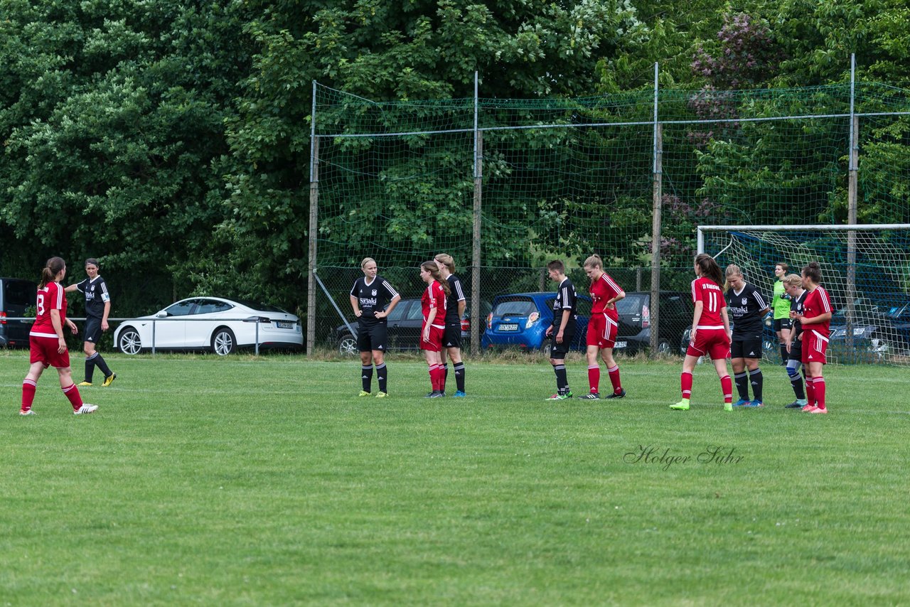 Bild 253 - Aufstiegsspiel SG Borgstedt/Brekendorf - SV Wahlstedt : Ergebnis: 1:4